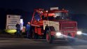 VU LKW umgestuerzt Feldkassel Industriestr Robert Boschstr P207